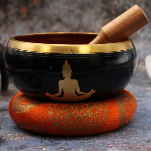 Large Buddha Singing Bowl Set