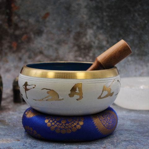 Large Yoga Moves Singing Bowl Set