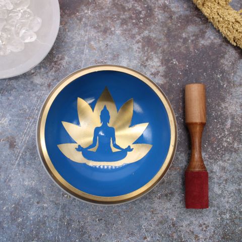 Large Yoga Moves Singing Bowl Set
