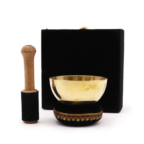Brass Singing Bowl Gift Set