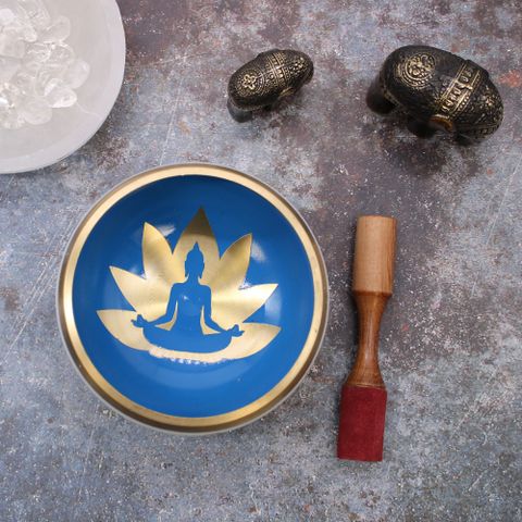 Large Yoga Moves Singing Bowl Set