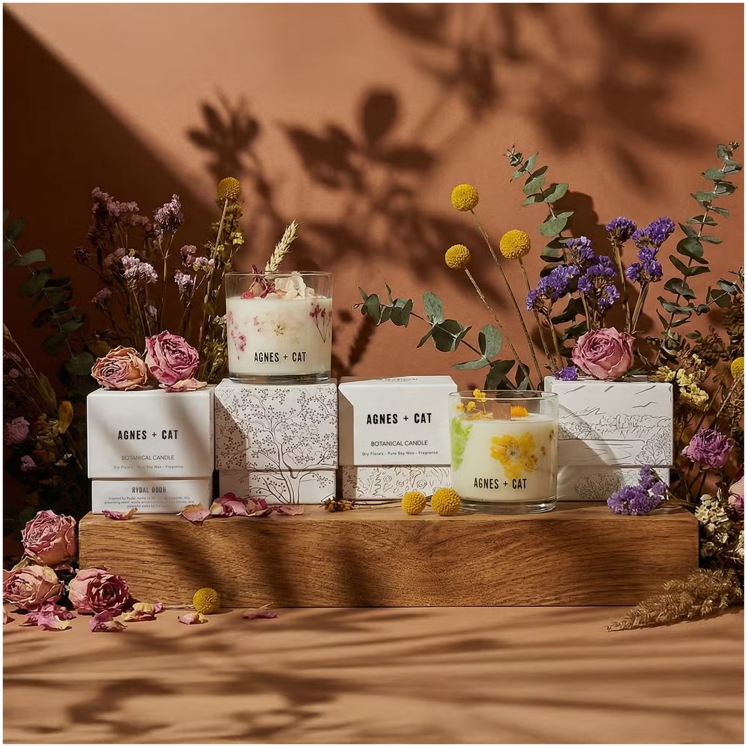 Agnes + Cat Botanical Soy Wax Candles