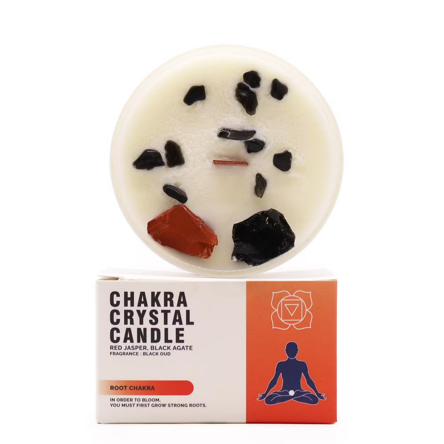 Chakra Crystal Candle