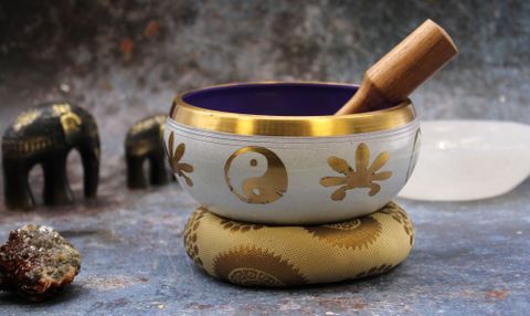 Large Yin & Yang Singing Bowl Set