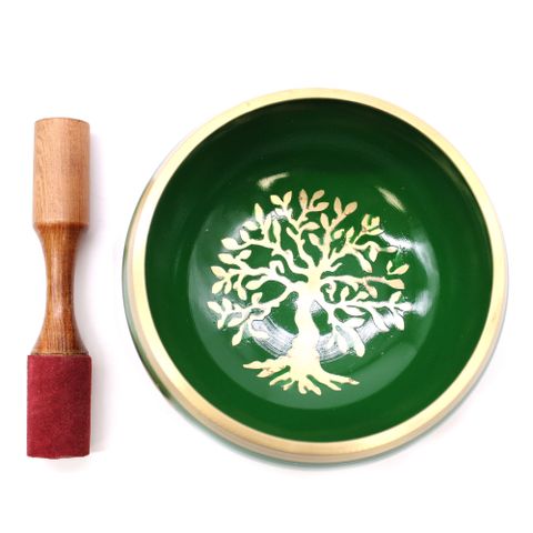 Large Tree of Life Singing Bowl Set