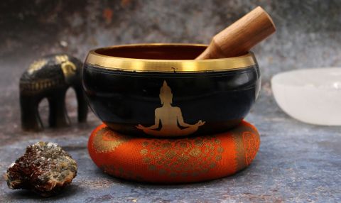Large Buddha Singing Bowl Set