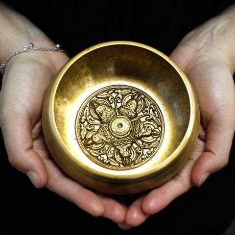 Five Buddha Singing Bowl Set 10cm (min 400gm)