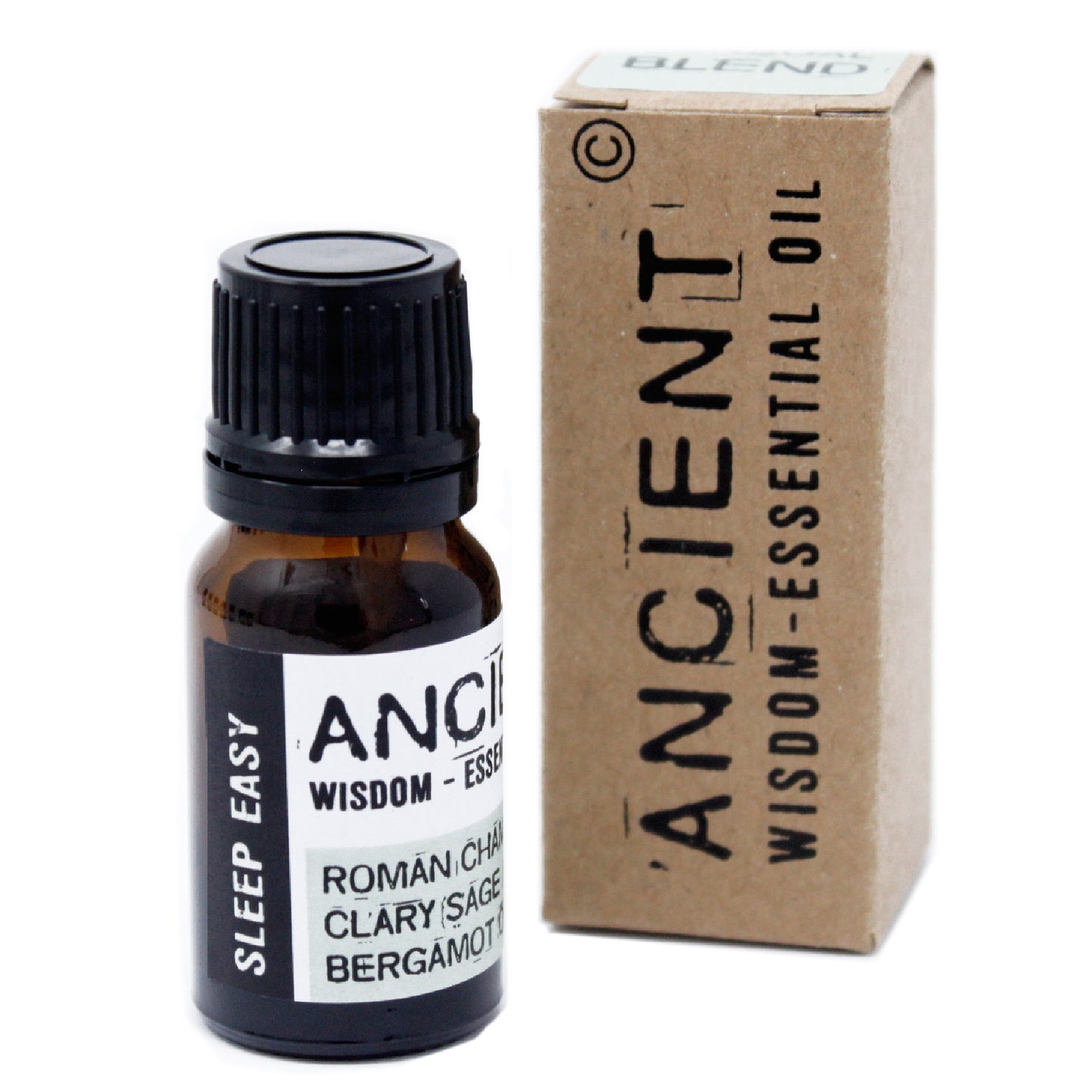 Ancient Wisdom essential oil bottle and box gift set for sleep aid relaxation kit by My Store