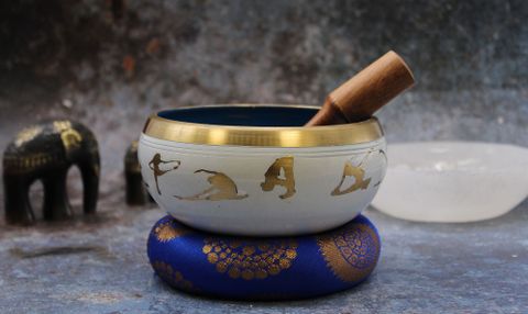 Large Yoga Moves Singing Bowl Set