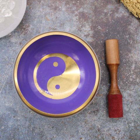 Large Yin & Yang Singing Bowl Set